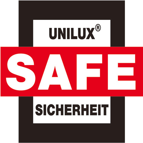 UNILUXの窓の特徴　安全性